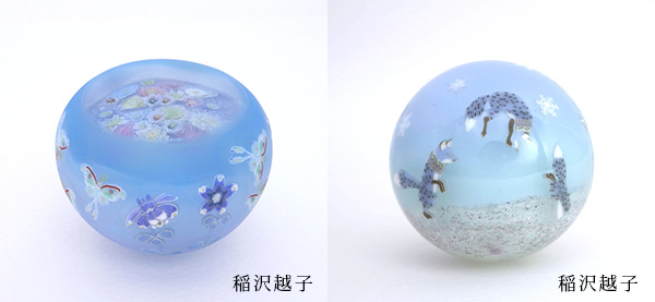 稲沢越子 バーナーワーク作品